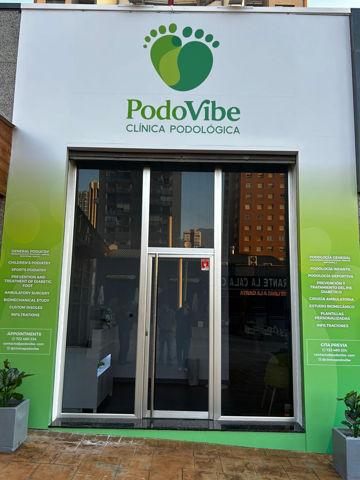 Fachada de PODOVIBE